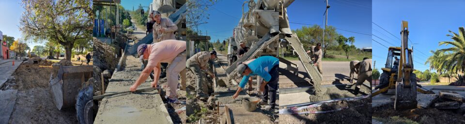 Gestión Martín: obras que fortalecen la infraestructura urbana