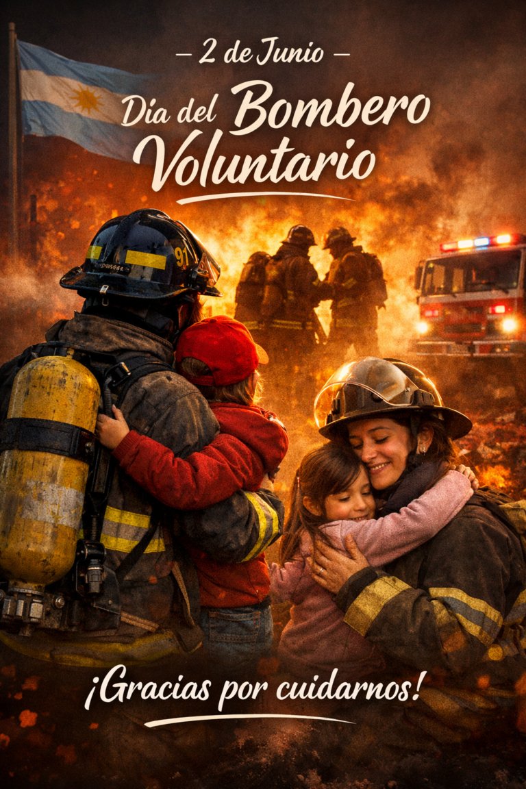 Paraná celebra el Día del Bombero Voluntario con una caravana de autobombas