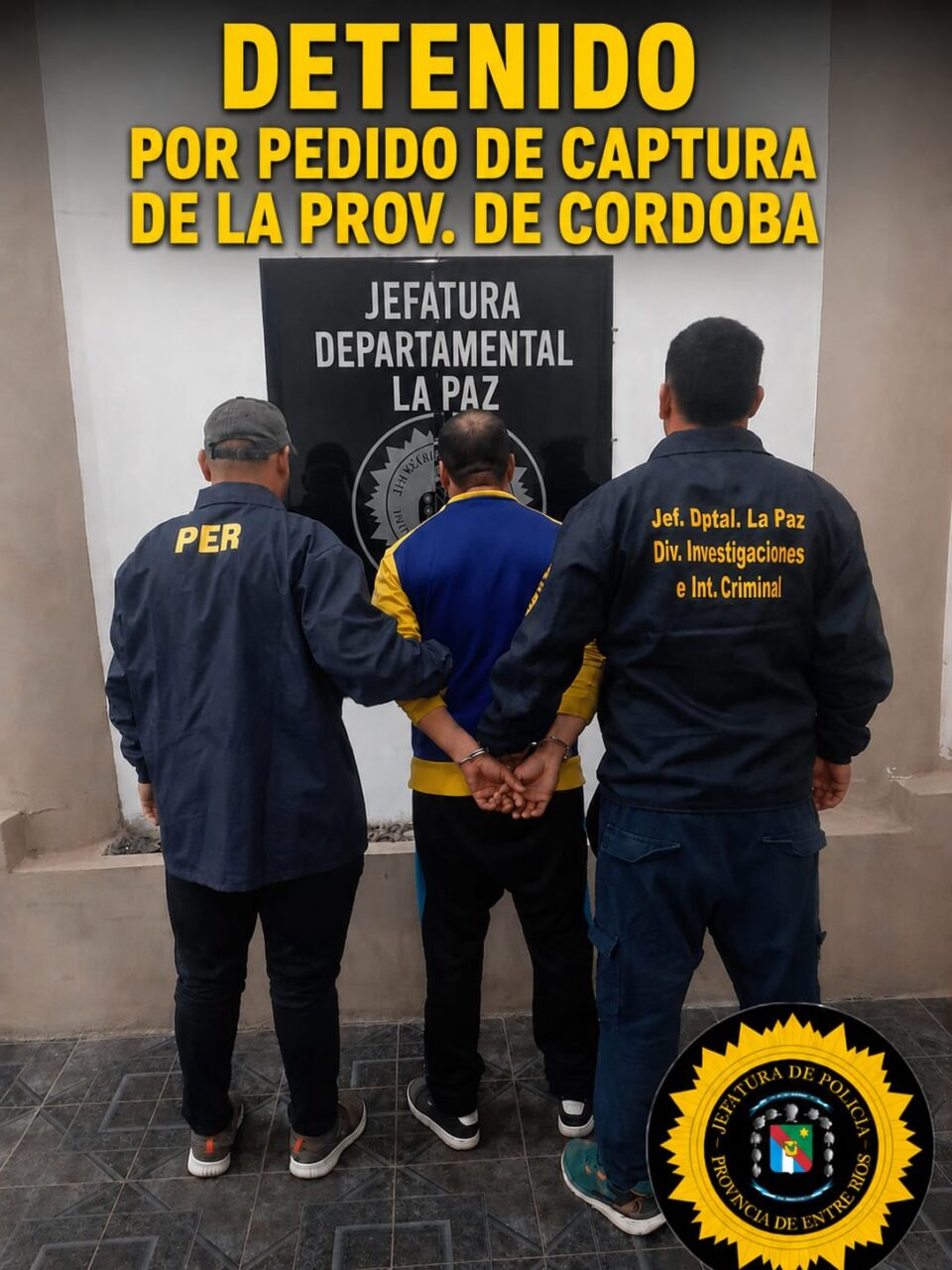 JEFATURA DEPARTAMENTAL LA PAZ DIVISIÓN INVESTIGACIONES E INTELIGENCIA CRIMINAL