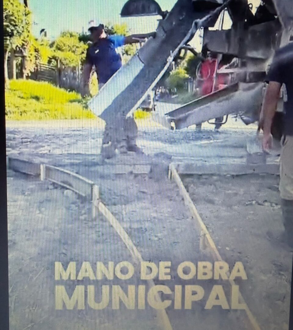 “La Paz avanza: cordón cuneta en Buchardo mejora drenaje y circulación”