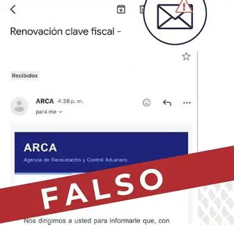 “Alerta por correos falsos de ARCA: estafa con encomiendas internacionales”