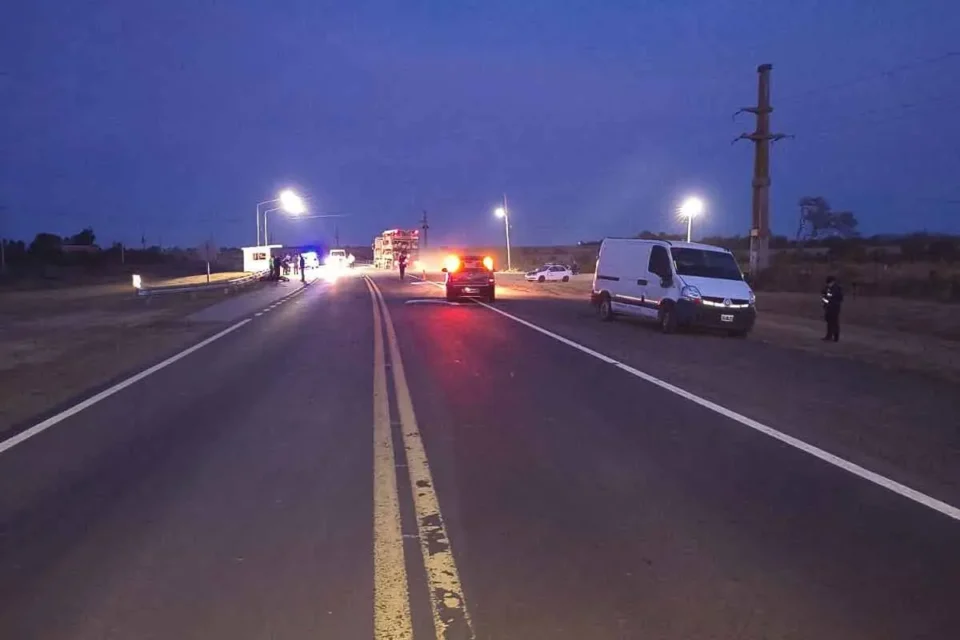 “Ruta 12: dos motociclistas heridos tras chocar contra una trafic en el acceso a Betbeder”