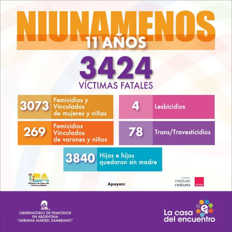 Ni Una Menos: un femicidio cada 30 horas en Argentina