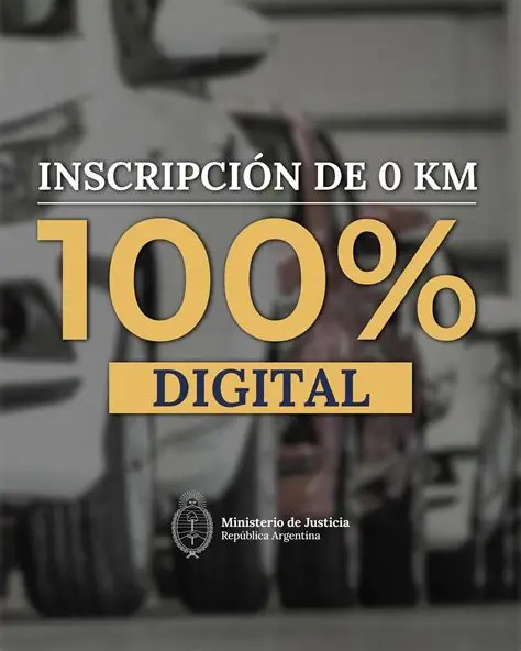 “Oficializan la inscripción digital de autos y motos 0 km en todo el país”