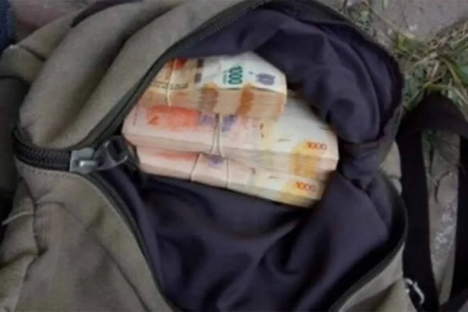 “De Mendoza a La Pampa: comerciante detenido tras quedarse con una mochila con  millones”
