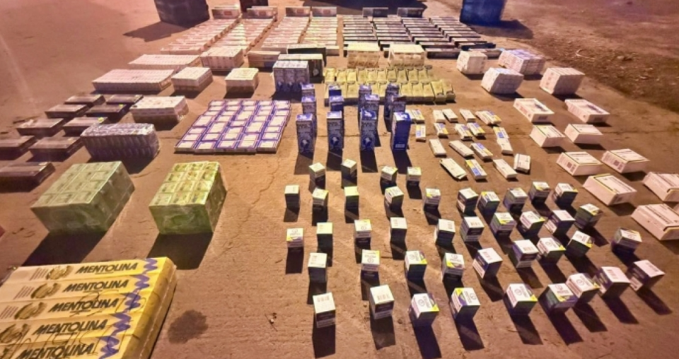 “Zárate: Gendarmería incauta cigarrillos y medicamentos ilegales en un control sobre la Ruta 12”