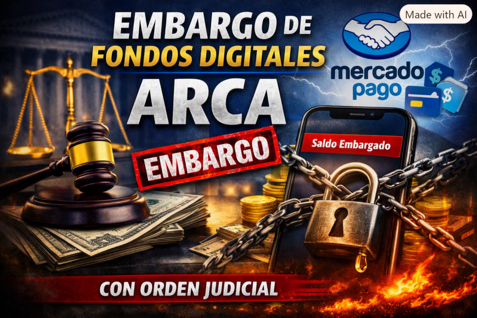 ARCA avanza sobre fondos digitales: cómo el Estado puede embargar dinero en Mercado Pago y otras billeteras virtuales bajo orden judicial