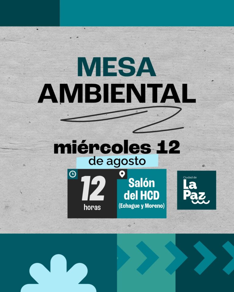 CONVOCATORIA A MESA AMBIENTAL