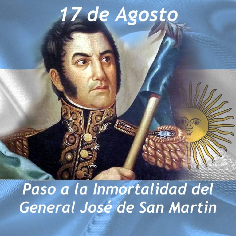 “Feriado del lunes 17 de agosto: se conmemora al General José de San Martín y así se paga a quienes trabajen durante el descanso de tres días”