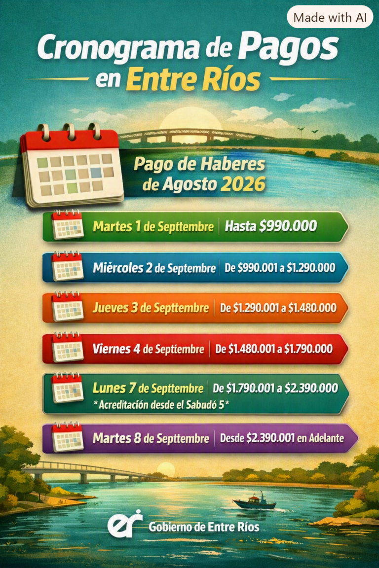 Hoy se inicia el cronograma de pagos para activos y pasivos de la administración pública