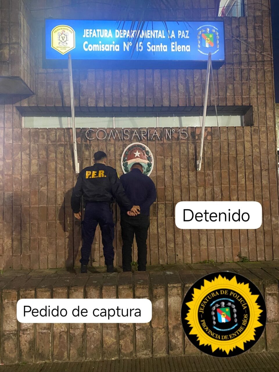 JEFATURA DEPARTAMENTAL LA PAZ  COMISARÍA SANTA ELENA
