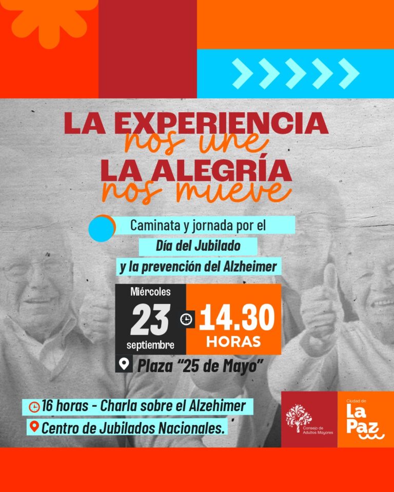 La experiencia nos une, la alegría nos mueve: una jornada para celebrar la vida y cuidar la memoria