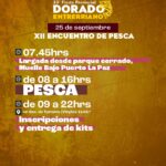 La Paz palpita la 33° Fiesta Provincial del Dorado Entrerriano: dos jornadas de pesca, tradición y encuentro junto al Paraná