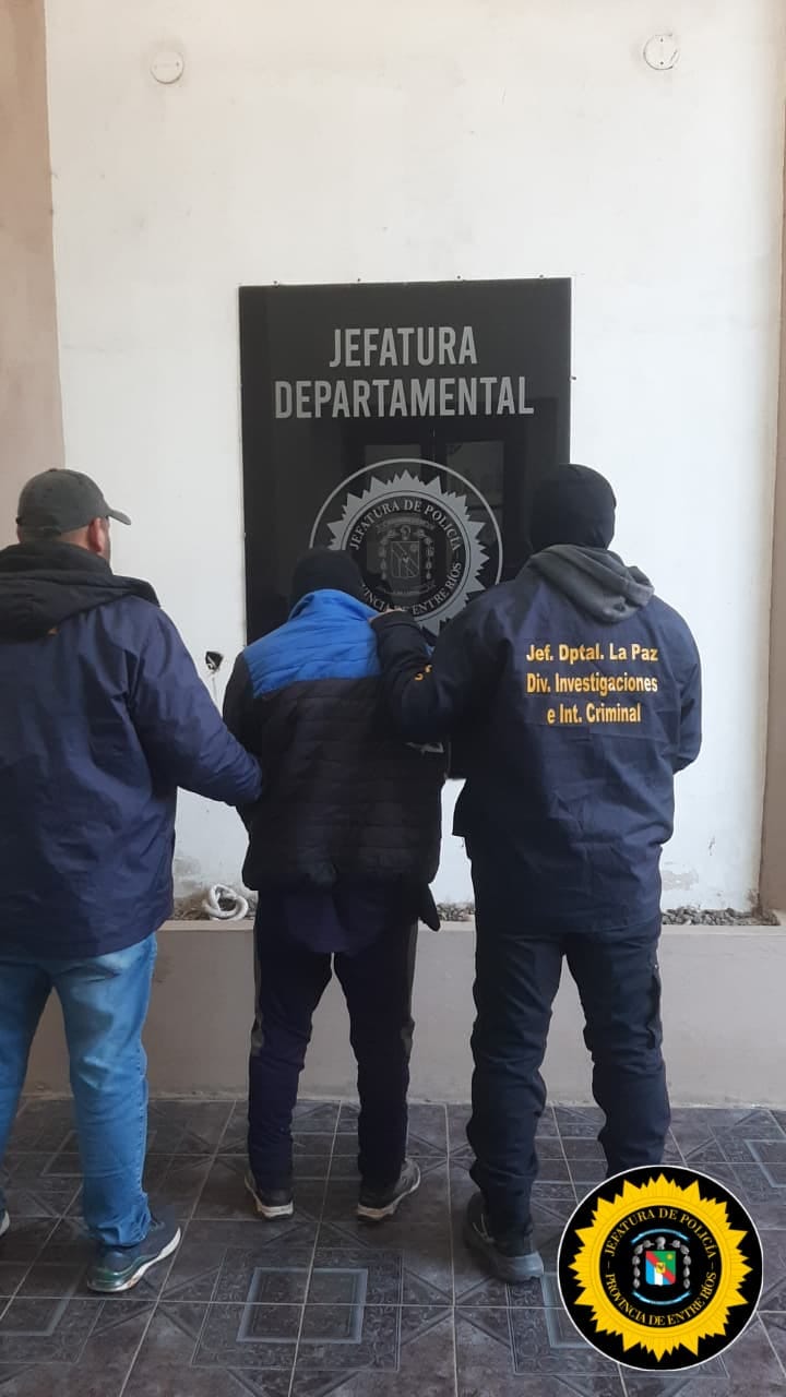 Operativo en La Paz: joven detenido tras intensa búsqueda por robo en carnicería