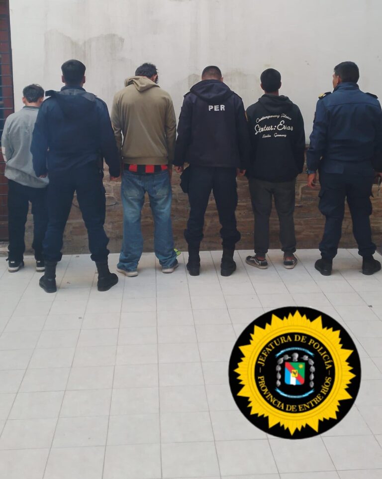 La Paz: detienen a un joven por abuso de armas y portación ilegítima en barrio Puerto Márquez