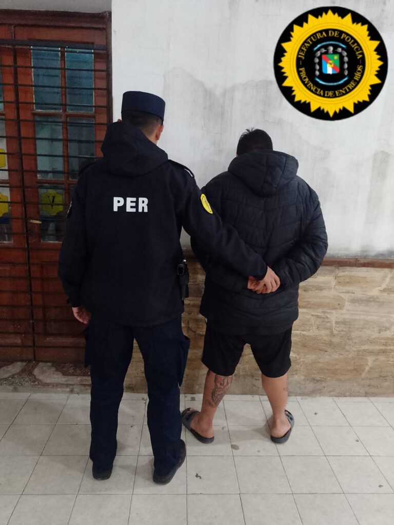 VIOLÓ UNA RESTRICCIÓN JUDICIAL, AMENAZÓ CON UN MACHETE Y TERMINÓ DETENIDO EN BARRIO HORIZONTE