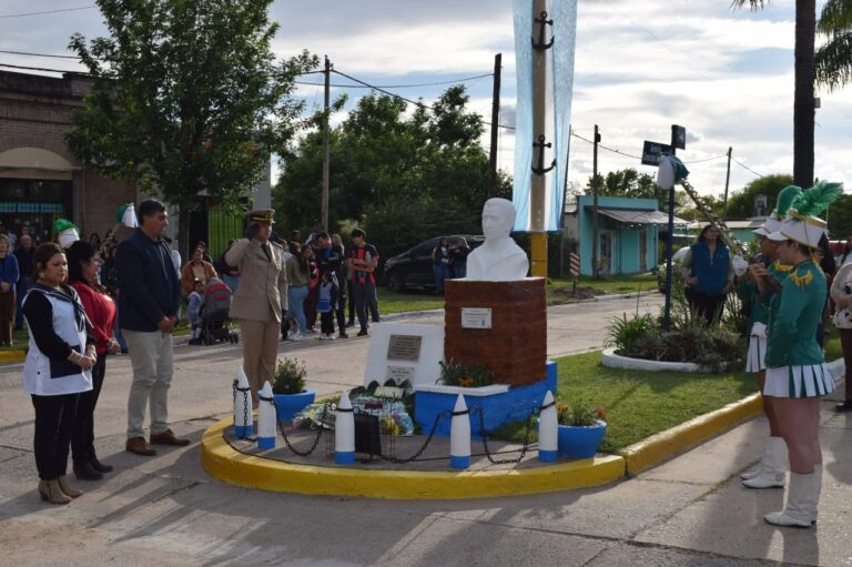 SAN GUSTAVO HONRÓ LA MEMORIA DE SU HÉROE, ANACLETO BERNARDI