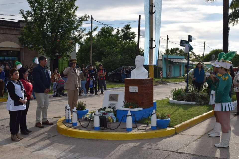 SAN GUSTAVO HONRÓ LA MEMORIA DE SU HÉROE, ANACLETO BERNARDI
